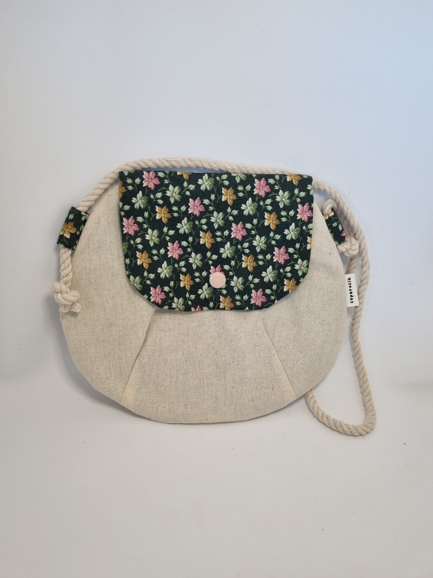 Carteras de tela con broche